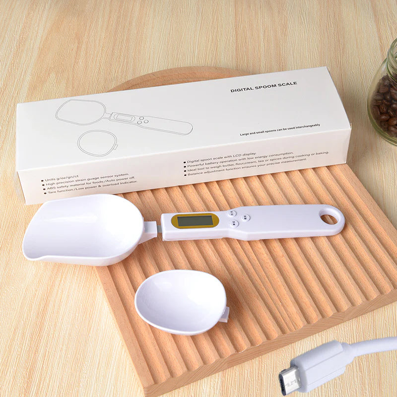 Kitchen Electronic Gram Measuring Spoon Scales with Accurate LCD Display
