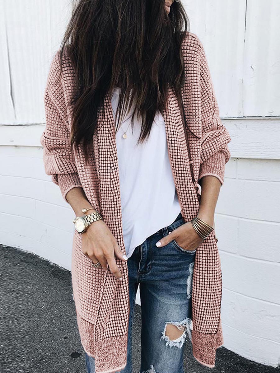 Stunncal Knitted Sweater Cardigan (3 colors)