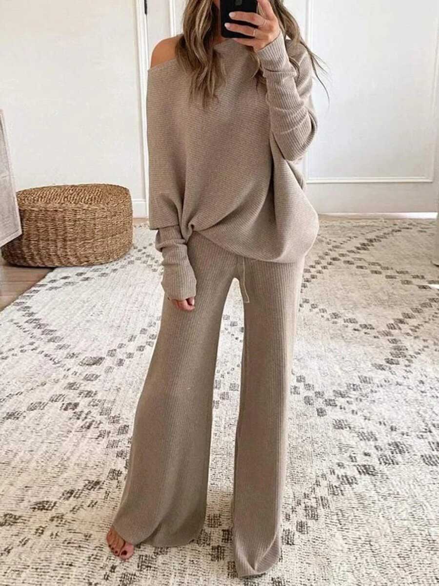 Stunncal One-shoulder Lounge Sets