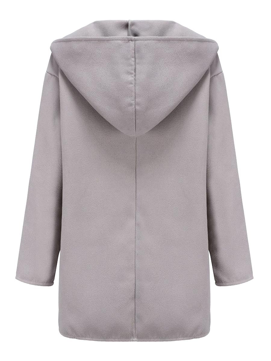 Stunncal Round Neck Loose Tweed Coat(7 colors)