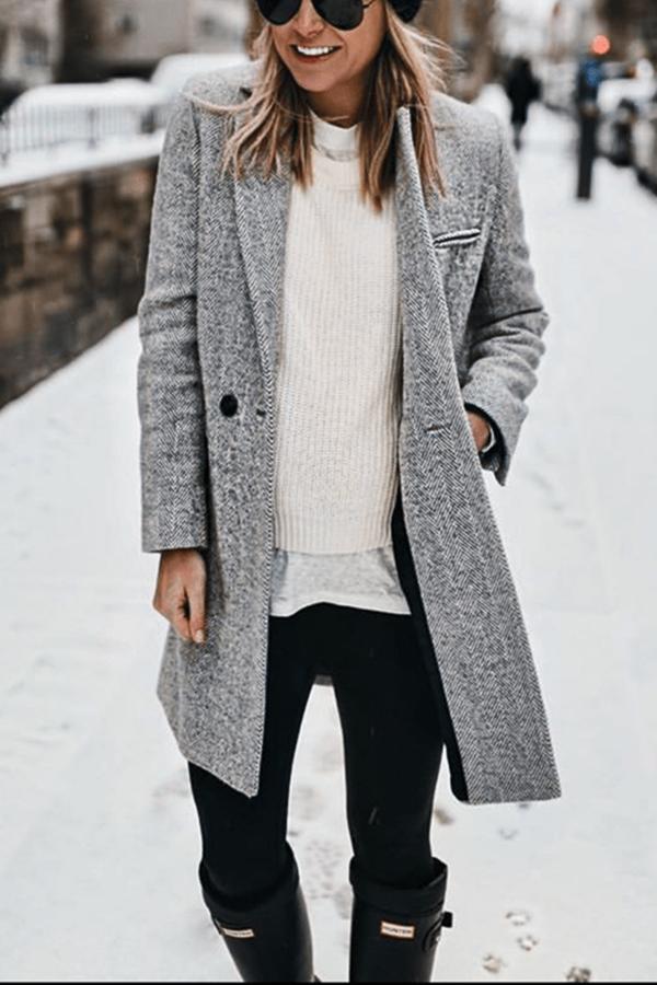 Stunncal Outlook Button Down Textured Coat