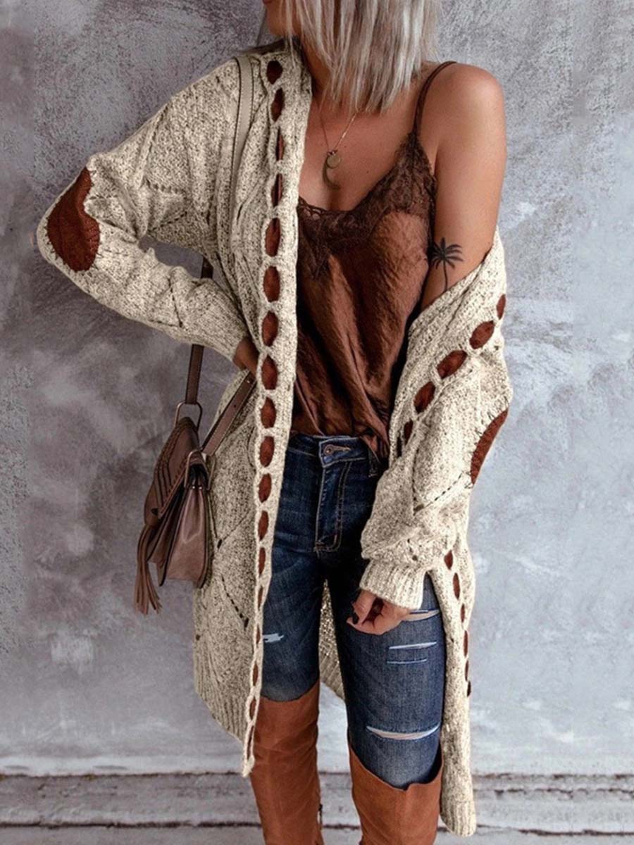 Stunncal Casual Hooded Knitted Cardigan