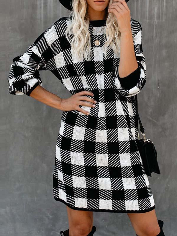 Stunncal Plaid Dress