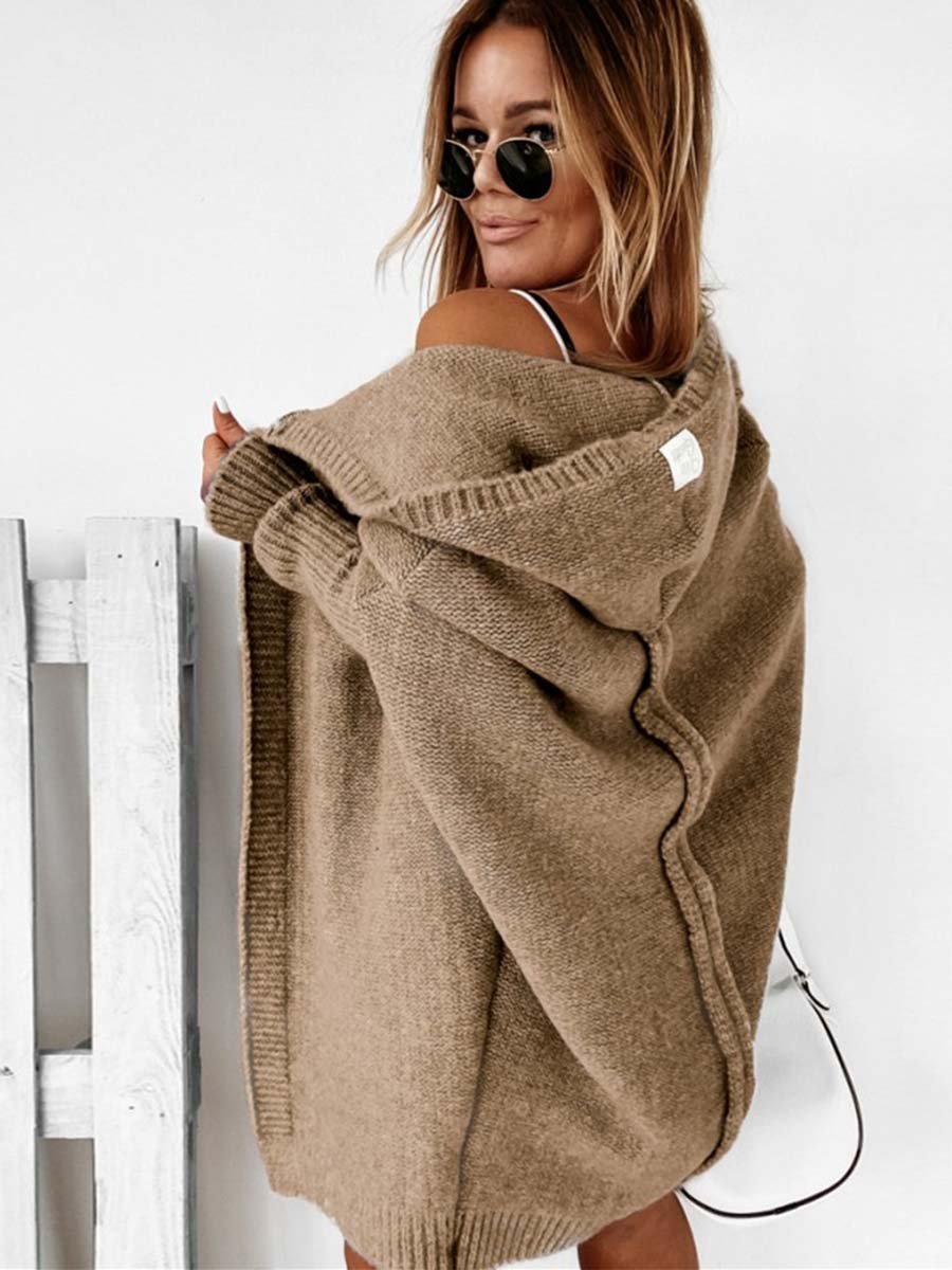 Stunncal Loose Stitching Cardigan