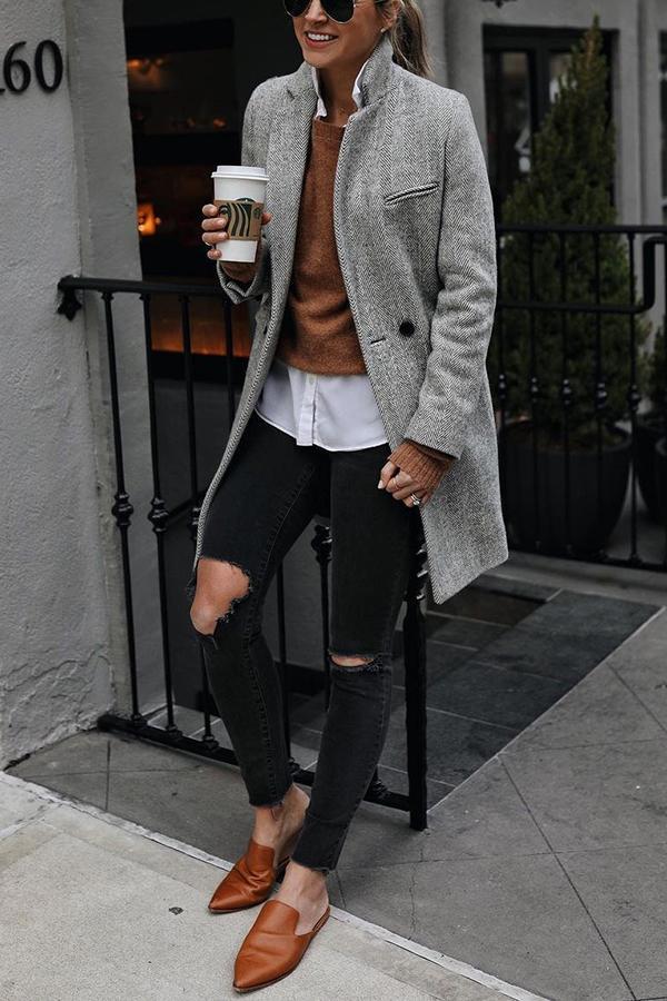 Stunncal Outlook Button Down Textured Coat