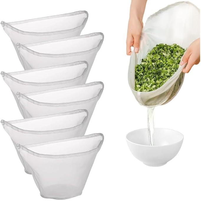 New Soy Milk Bag, Dumpling Fillings Straining （6 pcs)