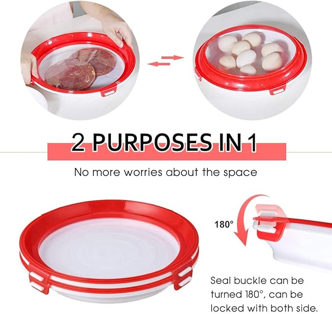 Food Preservation Trays Reusable