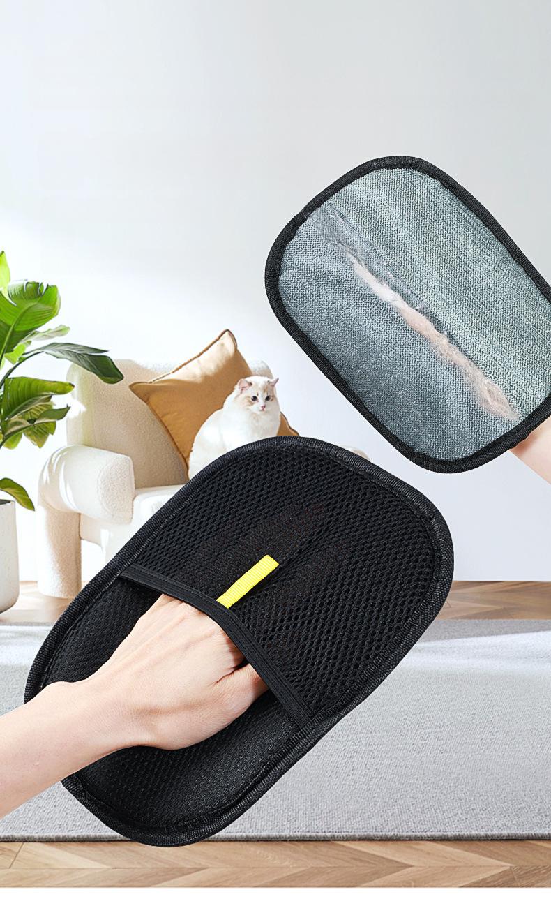 Fur Gloves Fingerless Cat