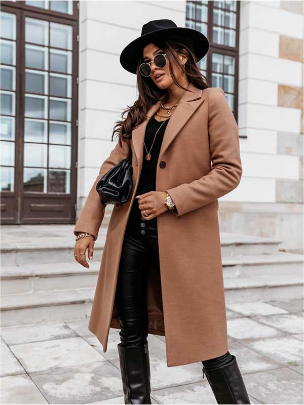 Stunncal Popular Long Style Overcoat
