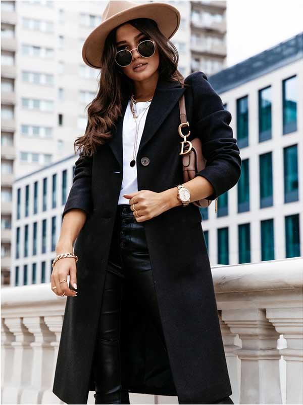 Stunncal Popular Long Style Overcoat