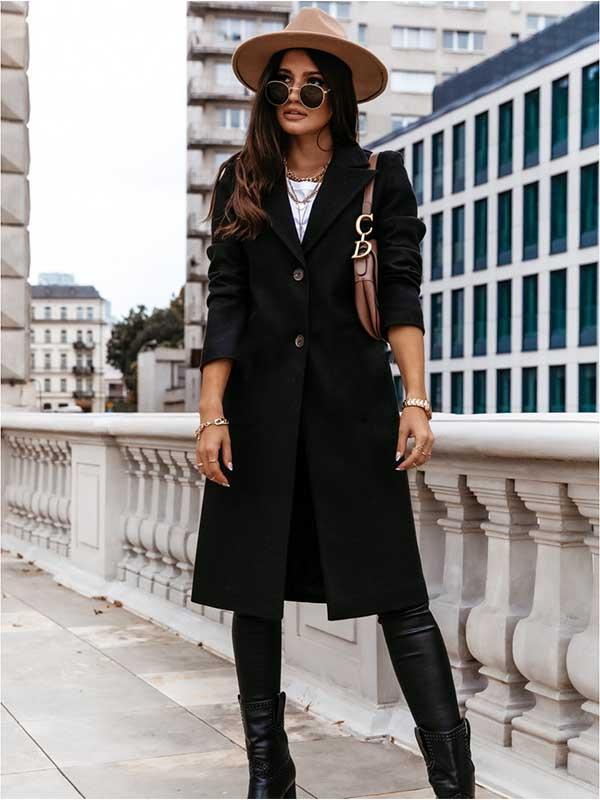 Stunncal Popular Long Style Overcoat