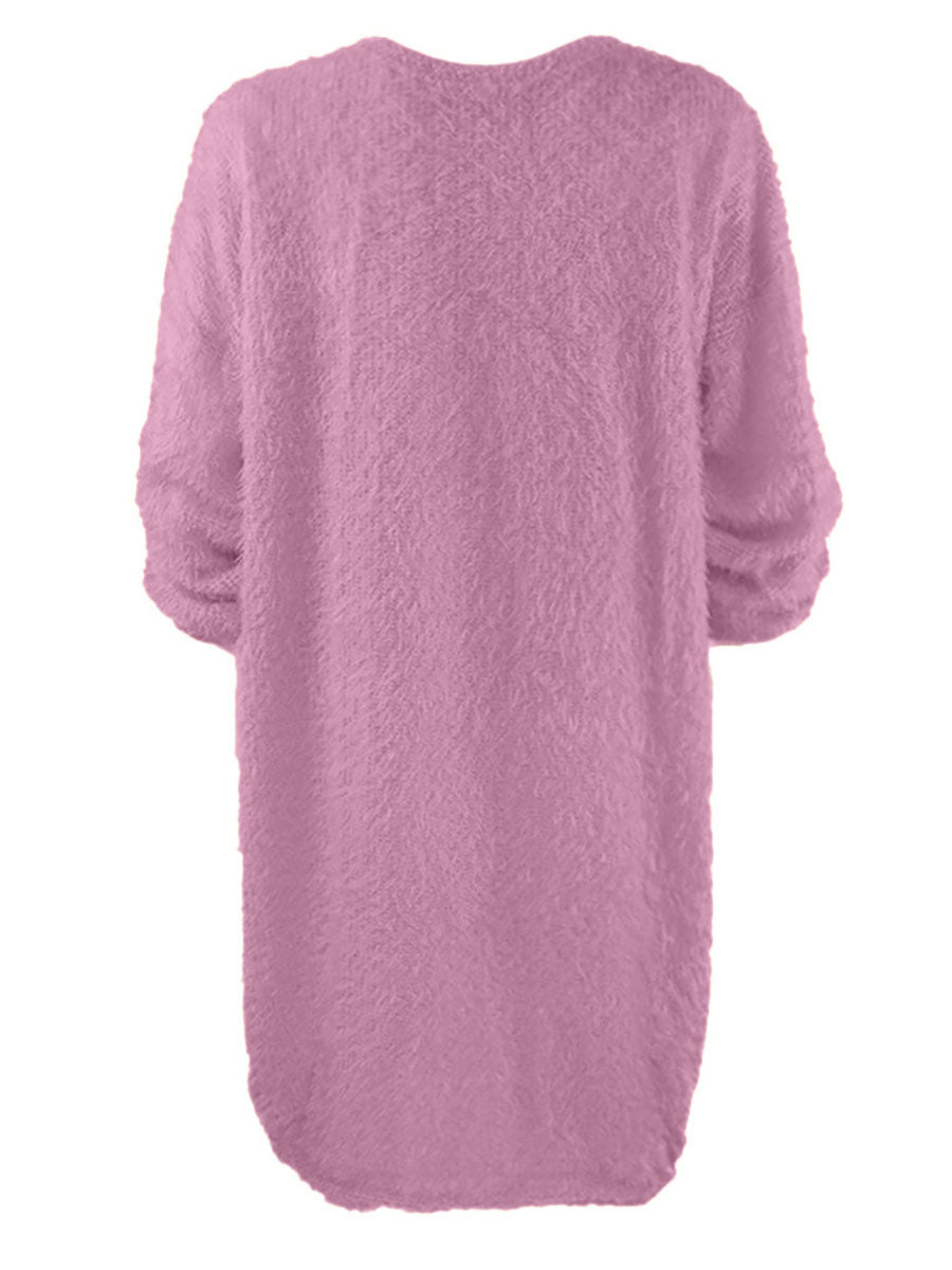 Stunncal Plush Sweater Dress(8 colors)