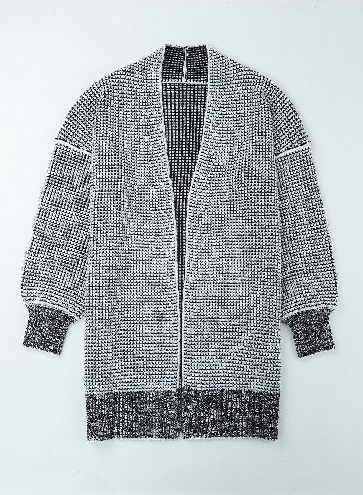 Stunncal Knitted Sweater Cardigan （3 colors）