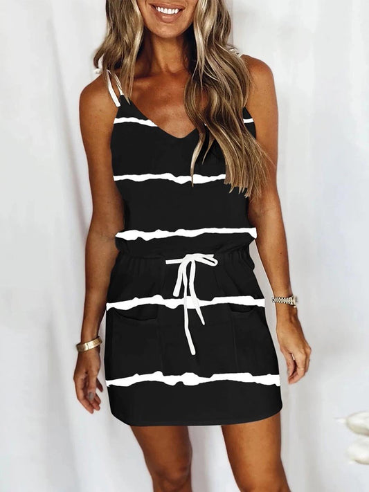 Stunncal Sling Skirt Dress